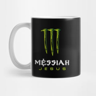 Jesus Messiah Monstrous text Mug